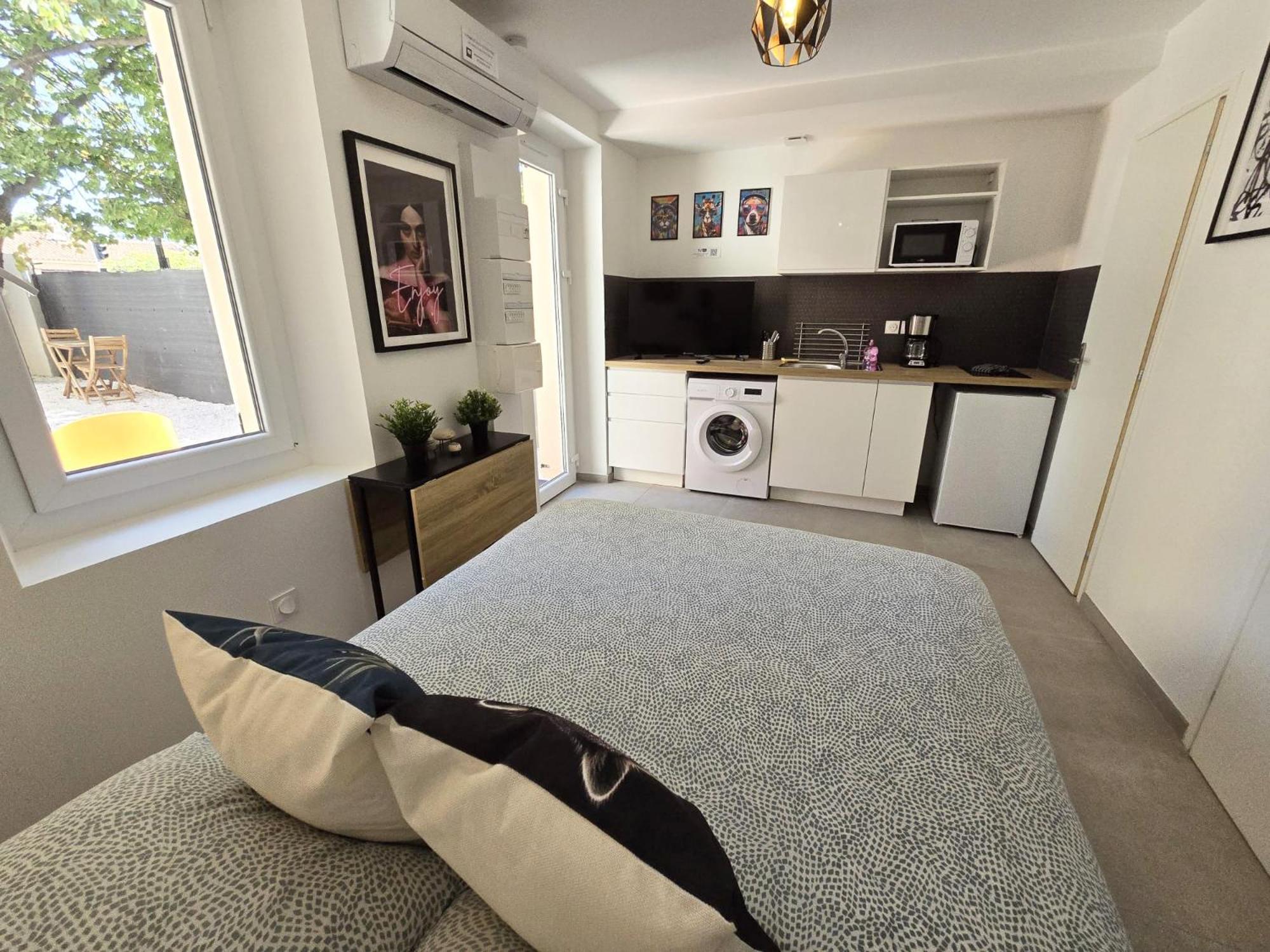 Gregbnb - Studio 17M2 - Terrasse - Clim - Ouest - 5 Toulon Dış mekan fotoğraf