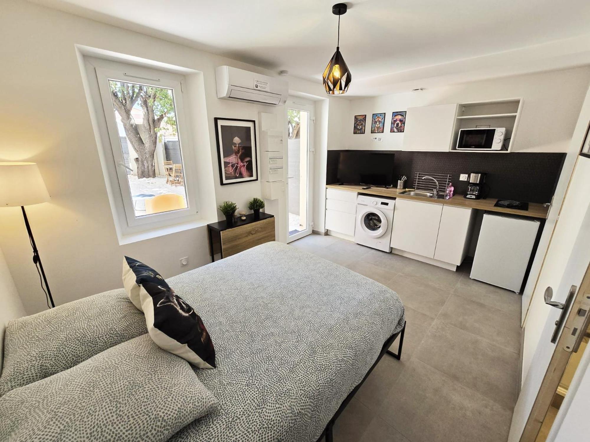 Gregbnb - Studio 17M2 - Terrasse - Clim - Ouest - 5 Toulon Dış mekan fotoğraf